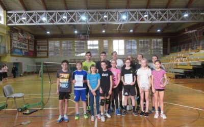 Ekipno občinsko tekmovanje v badmintonu