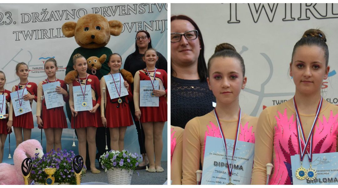 FINALE  23. DRŽAVNEGA PRVENSTVA  V TWIRLINGU