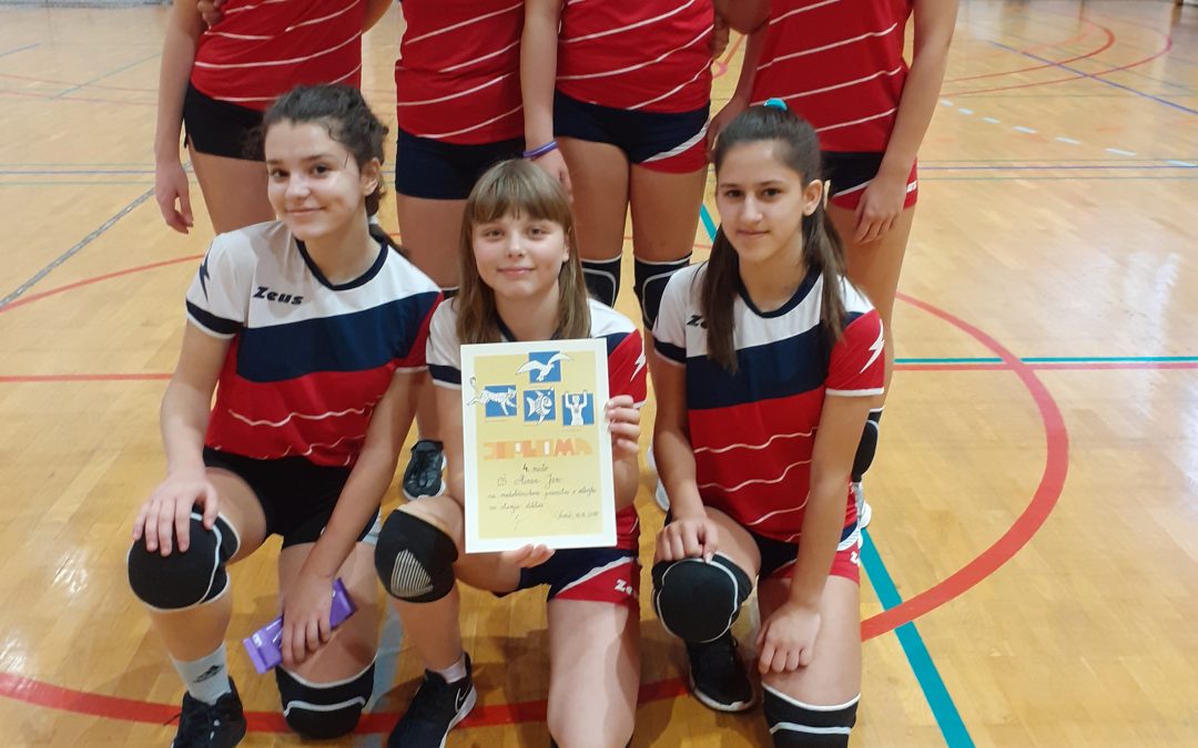 Medobčinsko tekmovanje v odbojki – starejše deklice