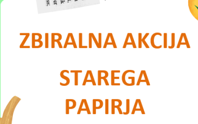 AKCIJA ZBIRANJA PAPIRJA