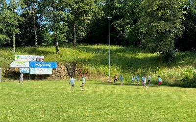 Tretješolci na športnem dnevu