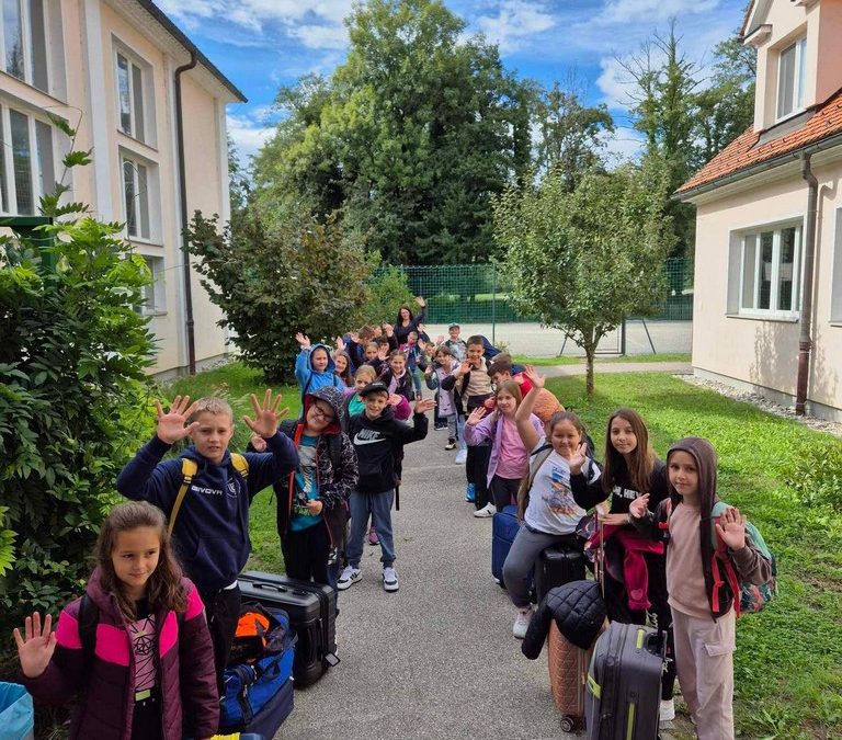 ČŠOD Fara, 1. dan