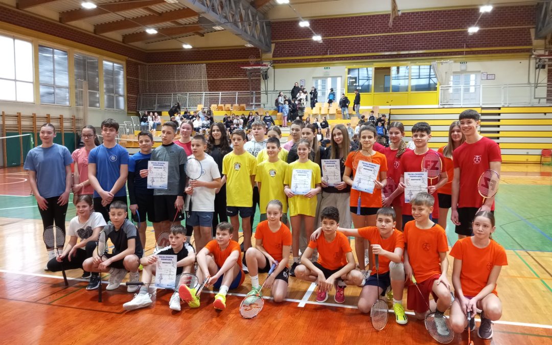 Občinsko ekipno tekmovanje v badmintonu za osnovne šole