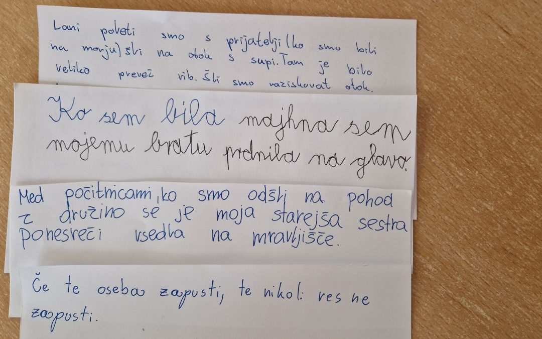 Pisanje z roko je lahko zelo zabavno
