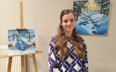 RAZSTAVA AMELI ŠTEFANIČ V KNJIŽNICI ČRNOMELJ