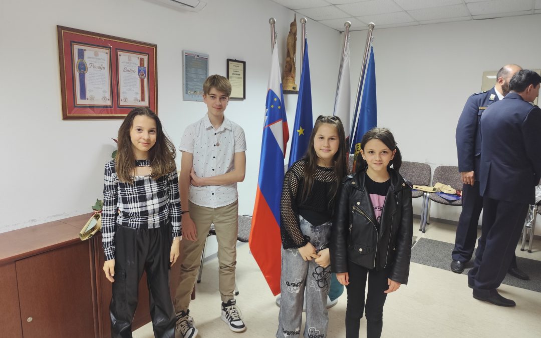 NASTOP NA PRIREDITVI PODELITVE PRIZNANJ CIVILNE ZAŠČITE