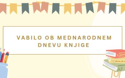 VABILO OB MEDNARODNEM DNEVU KNJIGE